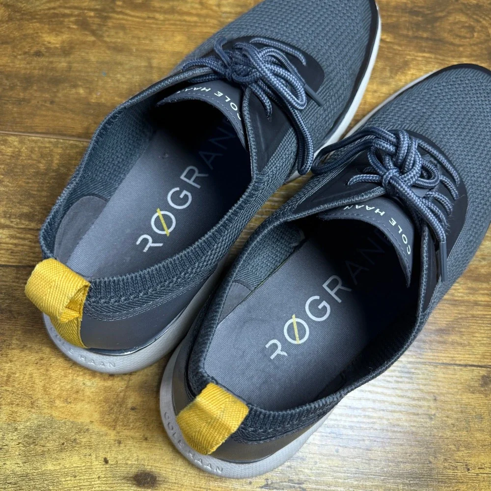 Cole Haan Zerogrand Omni C35373 Grey Knit Oxford Sneakers Mens 10M